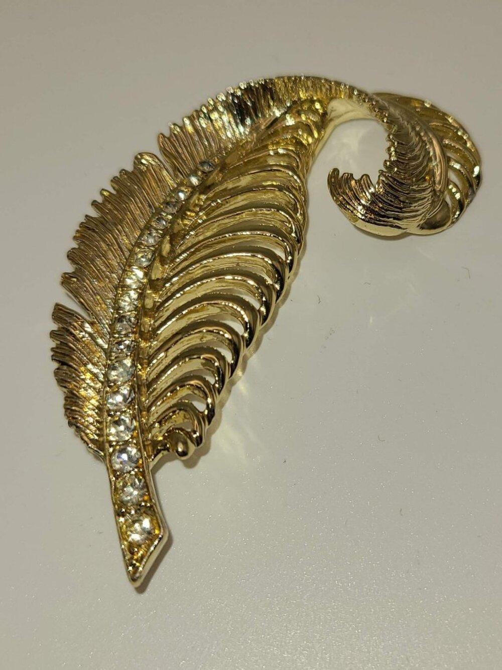 Feather Writing Quill Pin